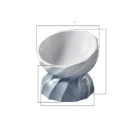HKM-2250685 Ceramic Non-Slip Pet Bowl for Cats and Small Dogs, 145ml Capacity