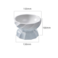 HKM-2250685 Ceramic Non-Slip Pet Bowl for Cats and Small Dogs, 145ml Capacity