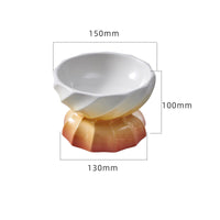 HKM-2250685 Ceramic Non-Slip Pet Bowl for Cats and Small Dogs, 145ml Capacity
