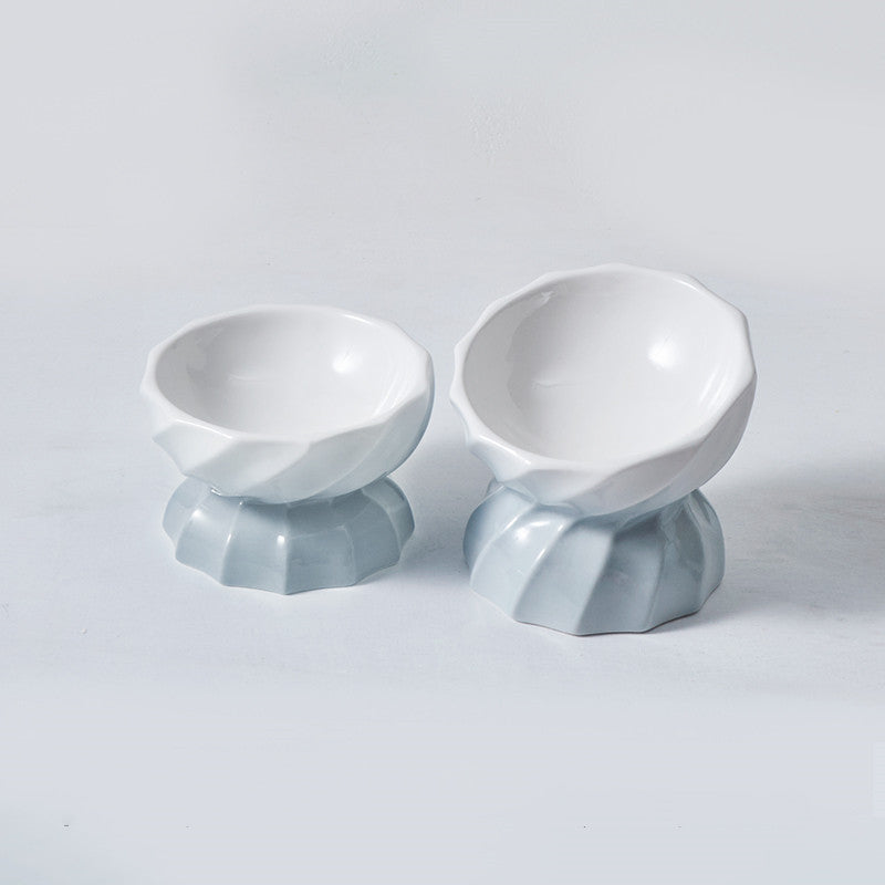 HKM-2250685 Ceramic Non-Slip Pet Bowl for Cats and Small Dogs, 145ml Capacity