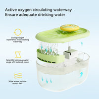 HKM-2251965 Automatic Cat Water Fountain 2.2L with Ultra-Quiet Operation and Filtration System