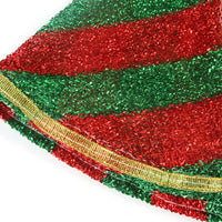 HKM-2252861 Festive Pet Cloak in Red and Green Stripes or Snowflakes for Christmas Celebrations