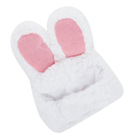 HKM-2255293 Warm Rabbit Ears Pet Hat for Dogs and Cats - Adjustable Cosplay Costume for Winter Parties