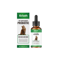 HKM-2256317 Probiotic Digestive Drops for Cats with Enzyme Complex