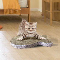HKM-2256445 Corrugated Paper Scratcher Cat Toy - Fish, Butterfly, Cat Head Designs