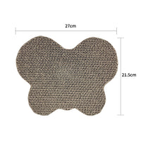 HKM-2256445 Corrugated Paper Scratcher Cat Toy - Fish, Butterfly, Cat Head Designs