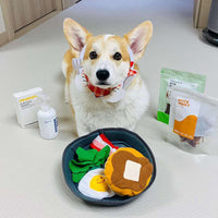 HKM-2257085 Breakfast Pot Pet Vocal Toys for Interactive Play and Food Hiding