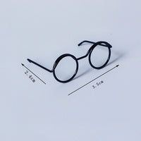 HKM-2257853 Mini Glasses Frame DIY Ornament Accessories - Metal Eyes Design, Available in Various Colors and Patterns