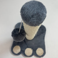 HKM-2259517 Gray Cat Paw Print Design