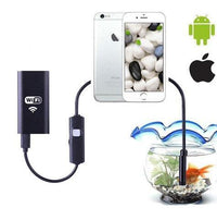 HKM-226067 WiFi USB Endoscope Camera with 8mm Lens, 2MP CMOS, 6 LED Lights, and 2m Length for Android & iPhone