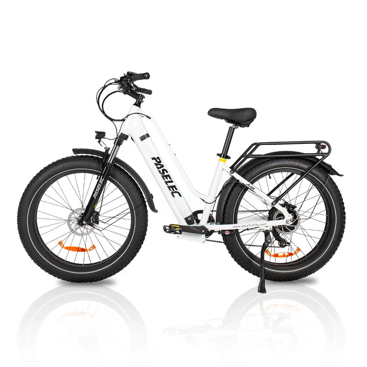 HKM-226195 Electric Road Bike 26-inch Aluminum Frame 48V 19.2Ah Lithium Battery Hydraulic Disc Brakes 7-Speed Gear