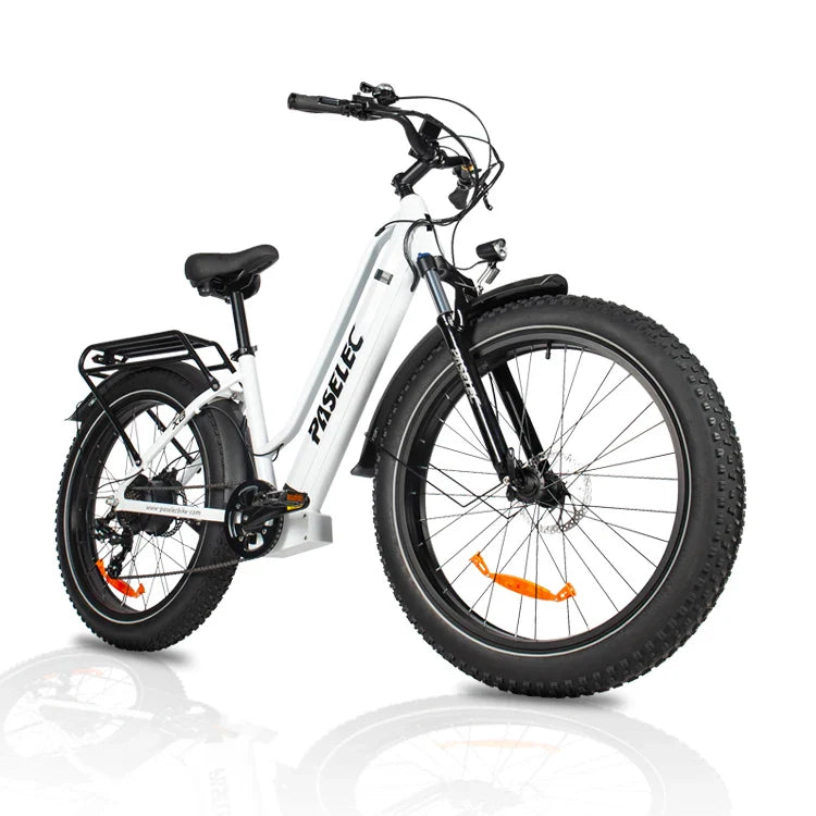 HKM-226195 Electric Road Bike 26-inch Aluminum Frame 48V 19.2Ah Lithium Battery Hydraulic Disc Brakes 7-Speed Gear