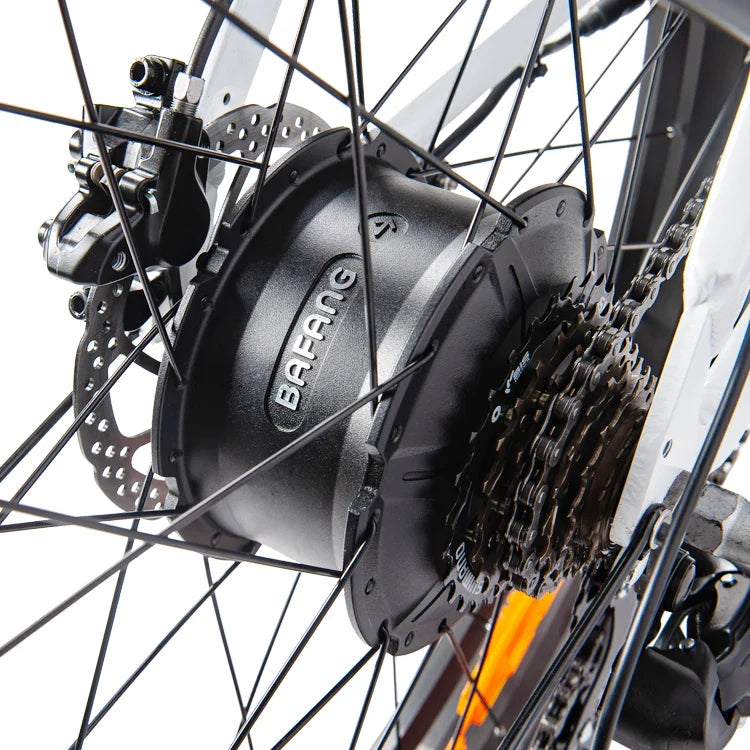 HKM-226195 Electric Road Bike 26-inch Aluminum Frame 48V 19.2Ah Lithium Battery Hydraulic Disc Brakes 7-Speed Gear