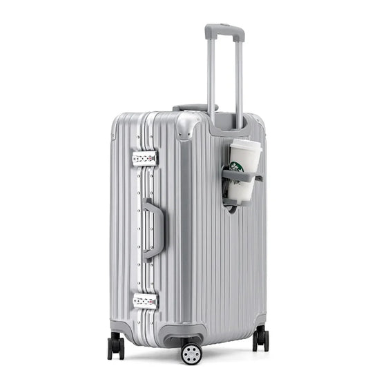 HKM-226259 Unisex Carry-On Trolley Luggage Suitcase with Integrated Password Lock