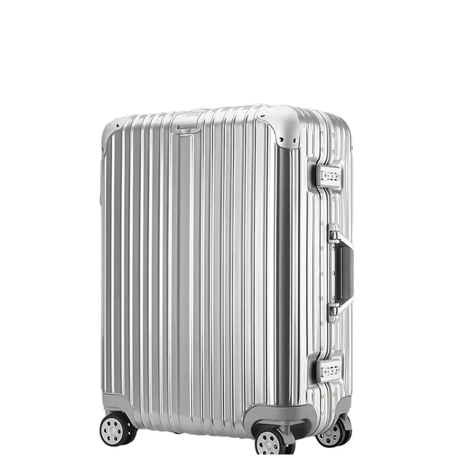 HKM-226259 Unisex Carry-On Trolley Luggage Suitcase with Integrated Password Lock