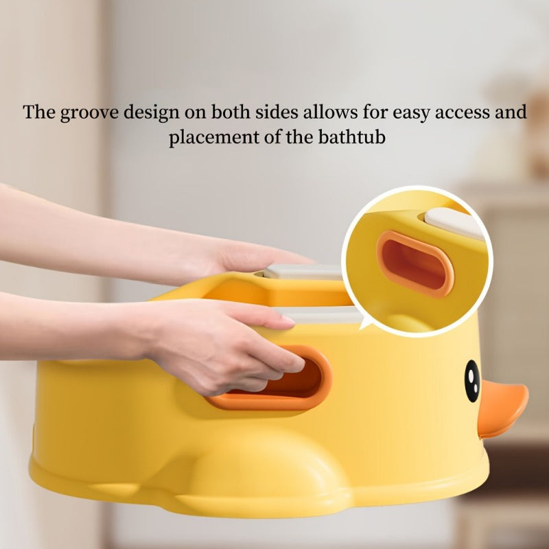 HKM-2263485 Duck-Shaped PVC Bathtub for Easy Pet Bathing – No Electricity Required, Sustainable & Space-Saving Design
