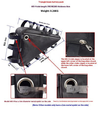 HKM-226387 Electric Bicycle Battery Pack with Pannier Bag for Mountain Bikes
