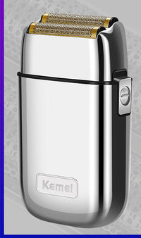 HKM-226387 Rechargeable Retro Metal Electric Hair Clipper with Oil Head Trimming Features