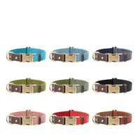 HKM-2263997 Medium Dog Collar for Walking - Silk Flower Material in Various Colors