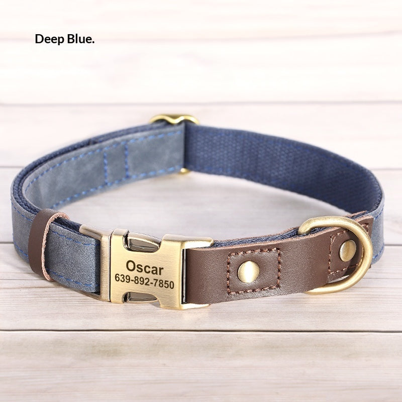 HKM-2263997 Medium Dog Collar for Walking - Silk Flower Material in Various Colors