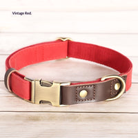 HKM-2263997 Medium Dog Collar for Walking - Silk Flower Material in Various Colors