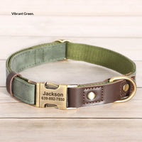 HKM-2263997 Medium Dog Collar for Walking - Silk Flower Material in Various Colors