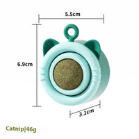 HKM-2264637 Cat Molar Mint Self-Hi Toy - Durable Pet Snack Chew Toy for Dental Health