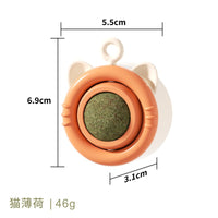 HKM-2264637 Cat Molar Mint Self-Hi Toy - Durable Pet Snack Chew Toy for Dental Health