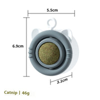 HKM-2264637 Cat Molar Mint Self-Hi Toy - Durable Pet Snack Chew Toy for Dental Health