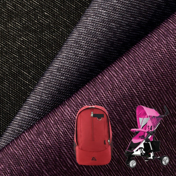 HKM-226707 Twill Dyed 100% Polyester Oxford Fabric for Suitcases and Bags - Available in Multiple Colors