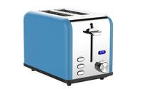 HKM-226771 2-Slice Stainless Steel Electric Toaster with Customisable Settings for Precise Toasting