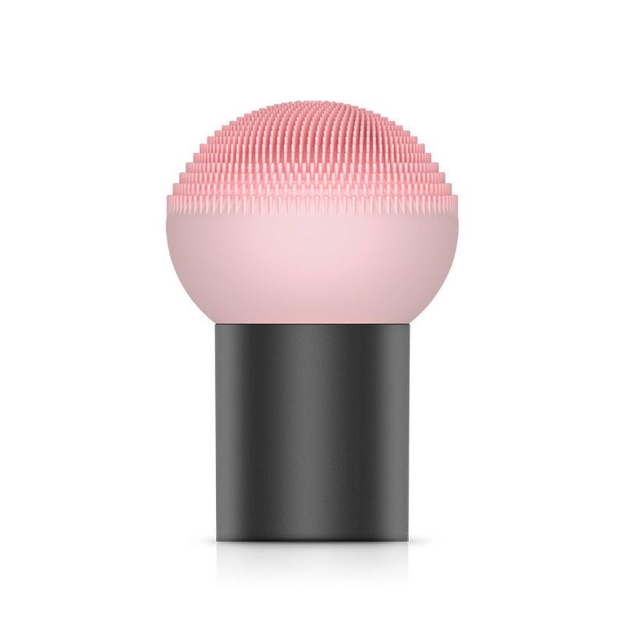 HKM-226771 Electric Silicone Facial Cleansing Brush with Ultrasonic Vibration for Blackhead and Pore Cleaning