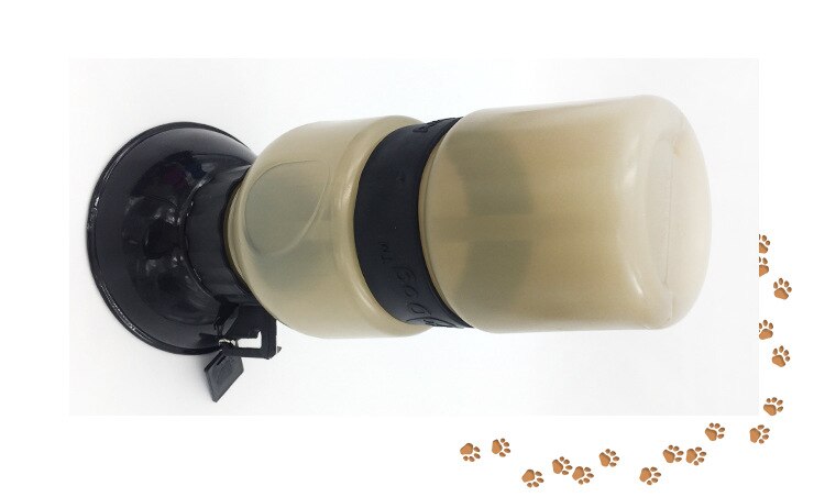 HKM-2267837 Portable Pet Drinking Cup ¨C Lightweight Water Bottle for Outdoor Use, 21.5cm - Ideal for Hydrating Pets on the Go