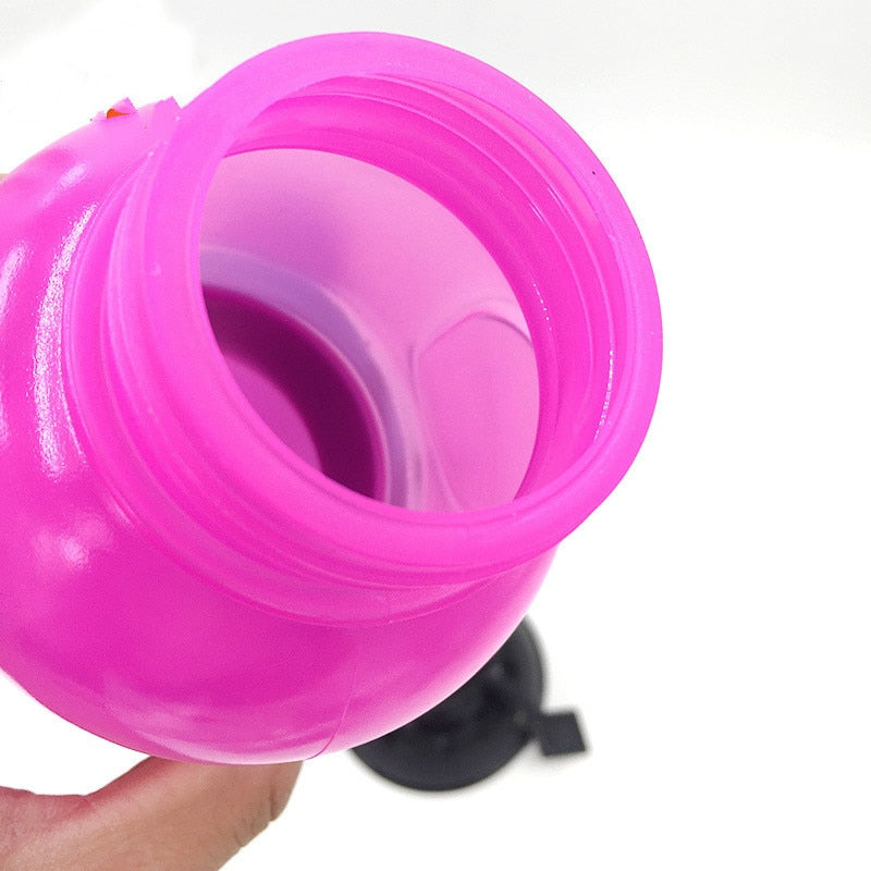 HKM-2267837 Portable Pet Drinking Cup ¨C Lightweight Water Bottle for Outdoor Use, 21.5cm - Ideal for Hydrating Pets on the Go