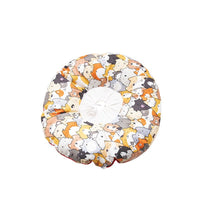 HKM-2269373 Cat Soft Ring Headgear - Cute Donut Pattern in Blue and Light Blue, Cotton Flannel & PP Cotton/Nylon - Multiple Sizes Available