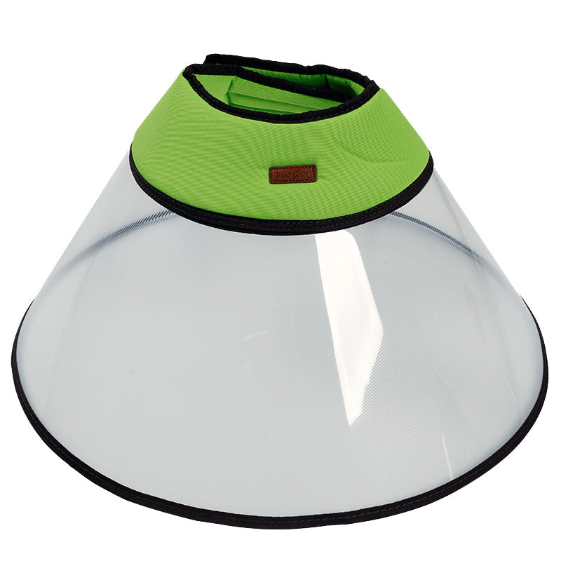 HKM-2269757 Pet Elizabethan Ring Collar - Anti-Licking & Biting, Waterproof Oxford Cloth, Available in Multiple Colors