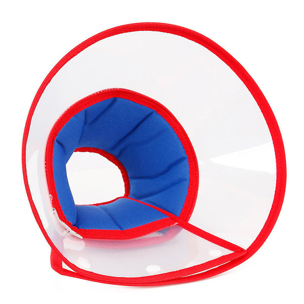 HKM-2269757 Pet Elizabethan Ring Collar - Anti-Licking & Biting, Waterproof Oxford Cloth, Available in Multiple Colors
