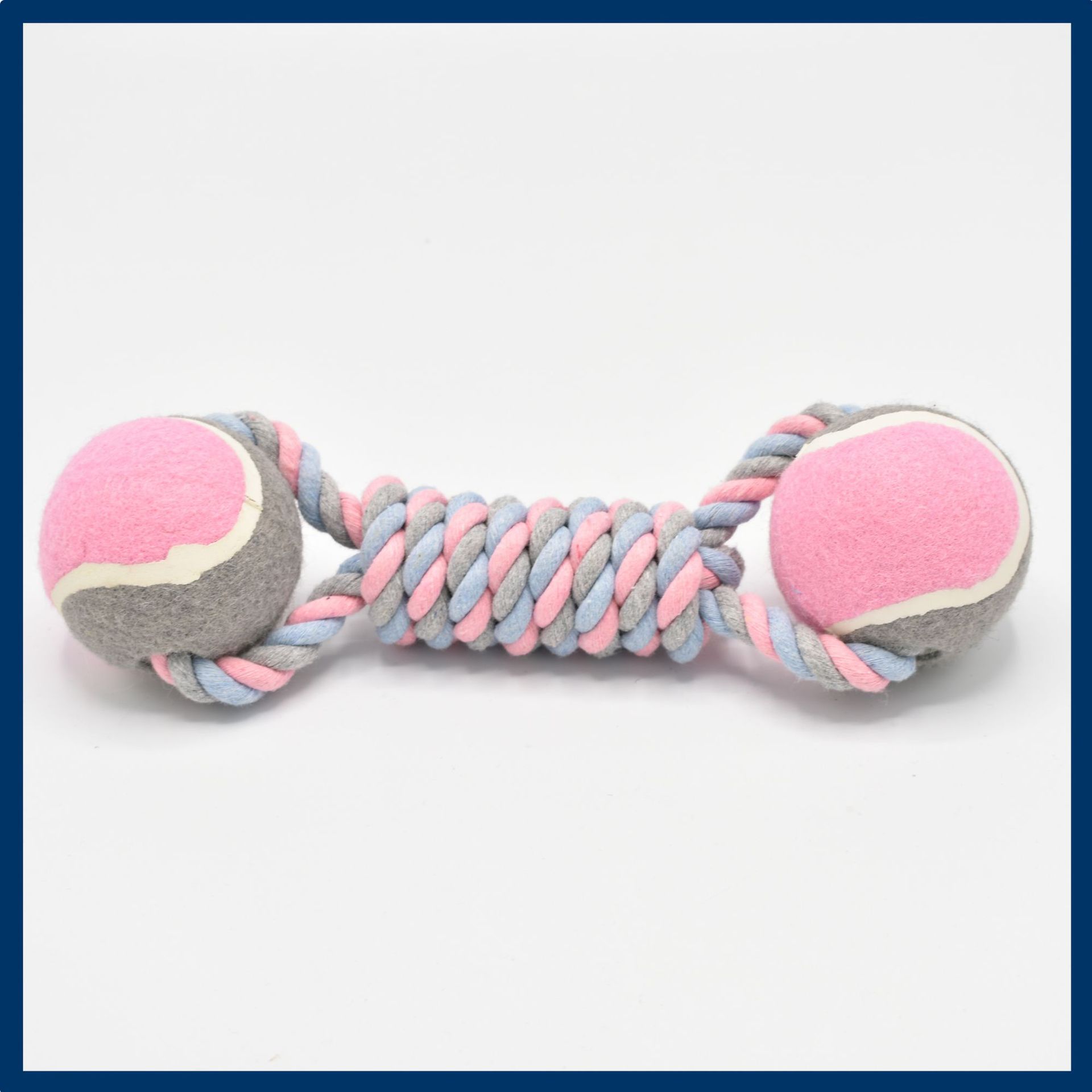 HKM-2270397 Durable Tug-of-War Toy for Dogs - Bite-Resistant Cotton Training Tool