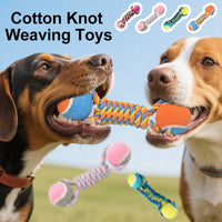 HKM-2270397 Durable Tug-of-War Toy for Dogs - Bite-Resistant Cotton Training Tool
