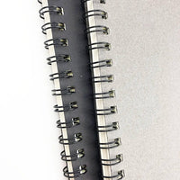 HKM-227155 B5 Kraft Paper Spiral Bound Notebook with 200 Pages