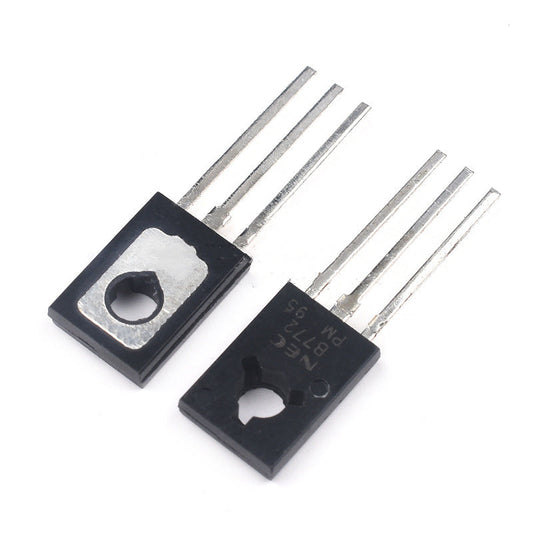 HKM-227219 PNP Power Transistor B772 TO-126 SOT-89, 3A 40V Collector-Emitter Breakdown
