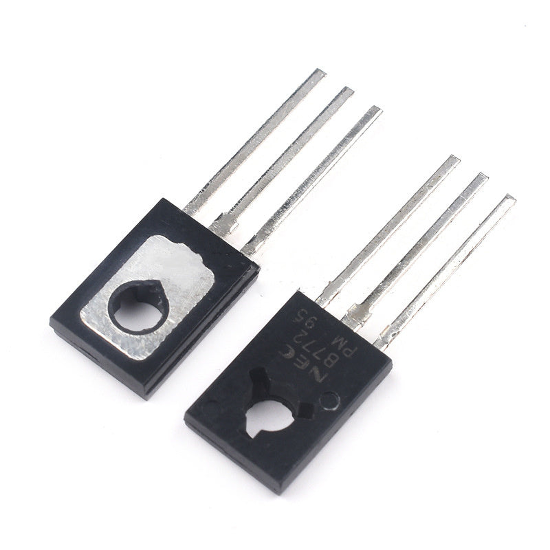 HKM-227219 PNP Power Transistor B772 TO-126 SOT-89, 3A 40V Collector-Emitter Breakdown