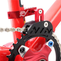 HKM-227219 Single Disc Chain Guide for Mountain Bikes with Tooth Stabilizer and Front Derailleur Compatibility