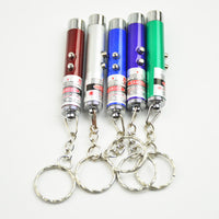 HKM-2272573 Interactive LED Cat Toy - Laser Pen for Playful Cats - Infrared Fun - Aviation Aluminum Alloy - 7cm Length