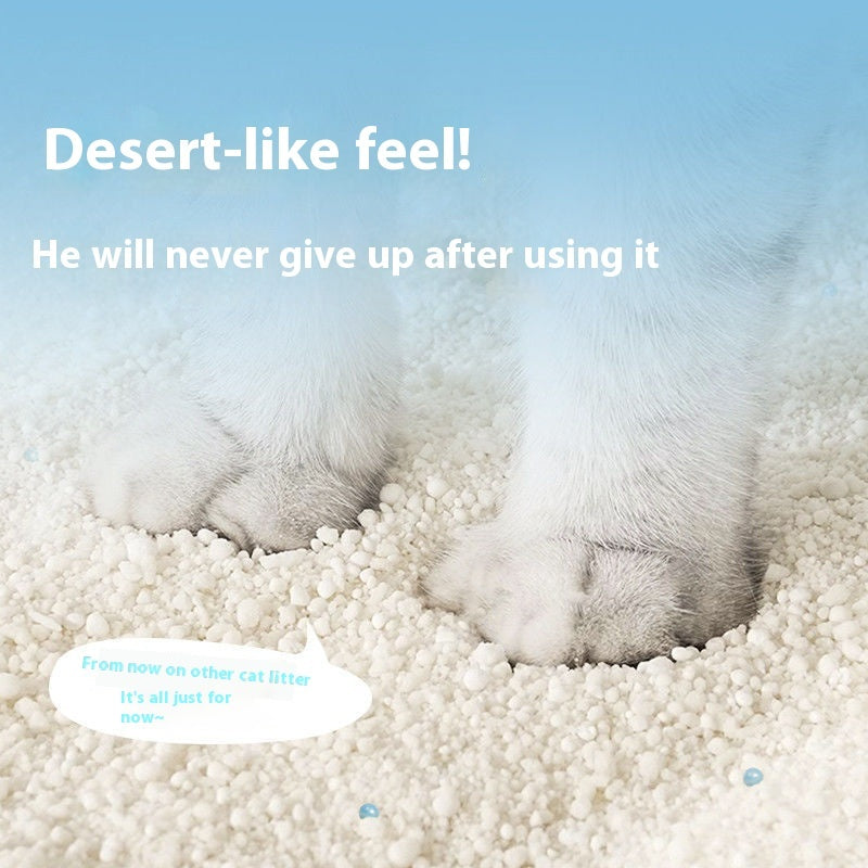 HKM-2273213 Bitter Cassava Cat Litter - Dust-Free, Deodorizing, 100% Natural, 1.25kg & 2kg Options