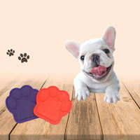 HKM-2273597 Silicone Suction Cup Pet Bathing Bowl for Dogs - Paw Pad Distractor