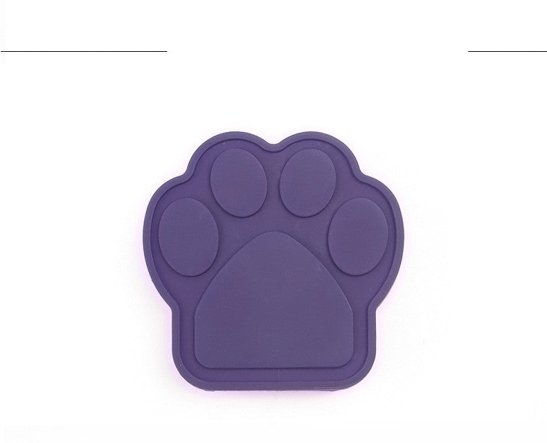 HKM-2273597 Silicone Suction Cup Pet Bathing Bowl for Dogs - Paw Pad Distractor