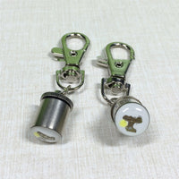 HKM-2273725 LED Pendant Light for Pets - Safe Visibility in Red, Blue, Purple, Pink, and Silver - Copper/Aluminum Alloy Material