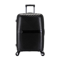 HKM-227411 PP Luggage Set - 3 Waterproof Hard Shell Travel Suitcases in 20'', 24'', and 28'' Sizes