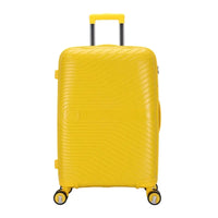 HKM-227411 PP Luggage Set - 3 Waterproof Hard Shell Travel Suitcases in 20'', 24'', and 28'' Sizes
